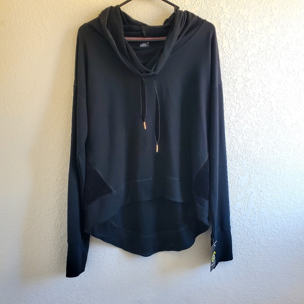 NWT Champion Black Crowl Sweater Running‎ Walking Active